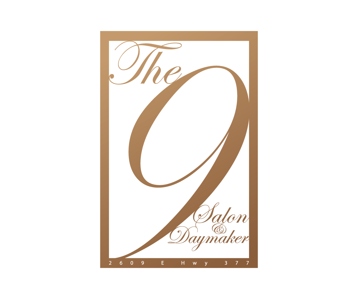 Logo Design by red devil for 9 Salon & Daymaker | Design #11747204