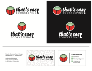 Logo Design by TheBreezeLM for Thats Easy Bookkeeping | Design #11600580