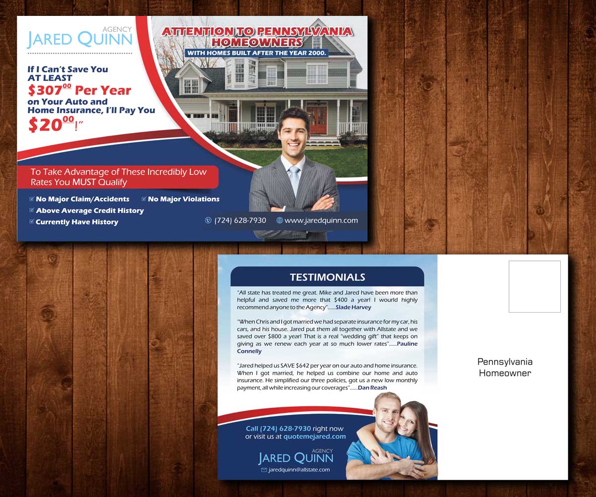 Postcard Design by Designers Hub for this project | Design #11663269