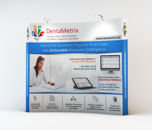 Trade Show Booth Design by Akshar Shailesh for DentaMetrix | Design: #11624804