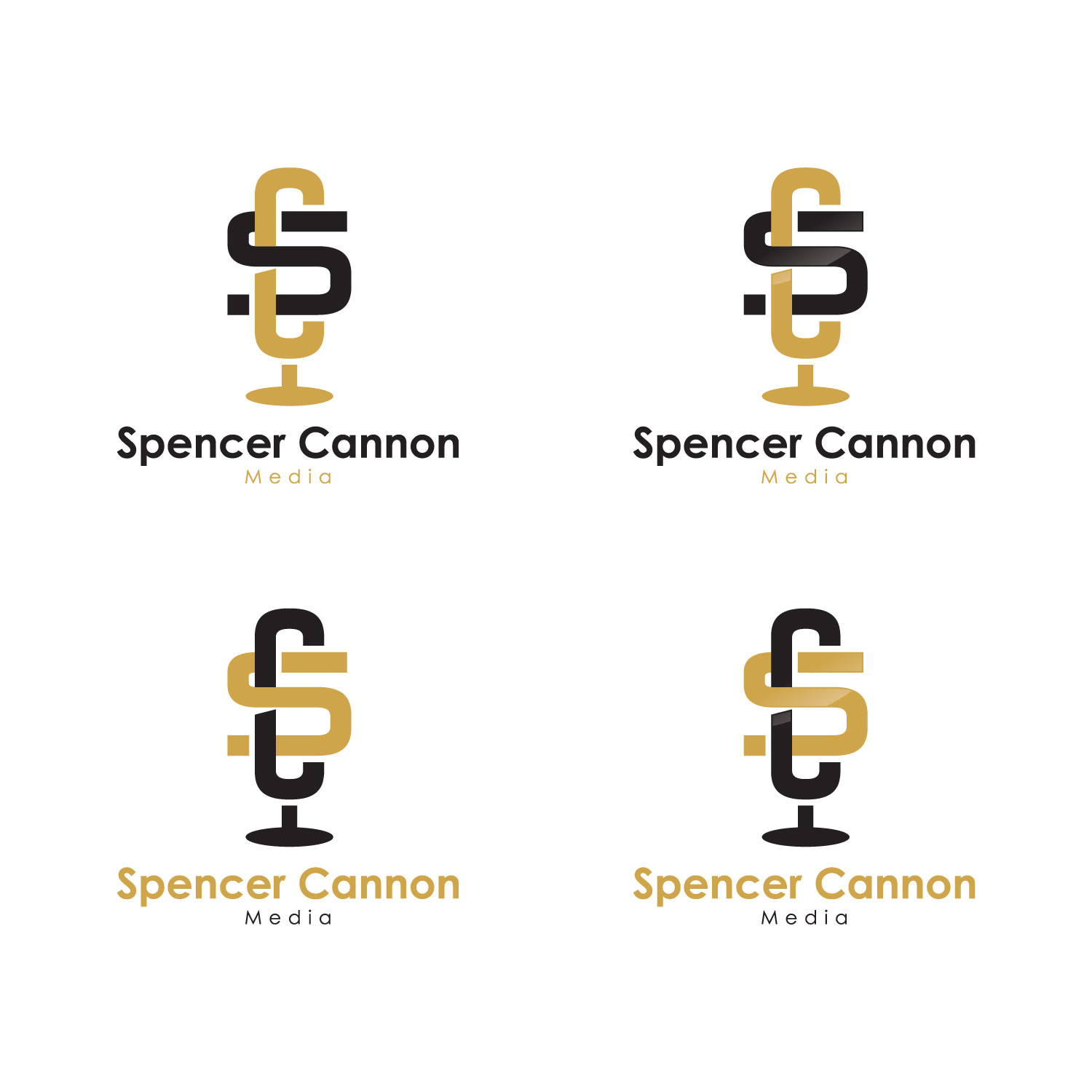 Logo Design by carlbondoc for Spencer Cannon Media, LLC | Design #11691983
