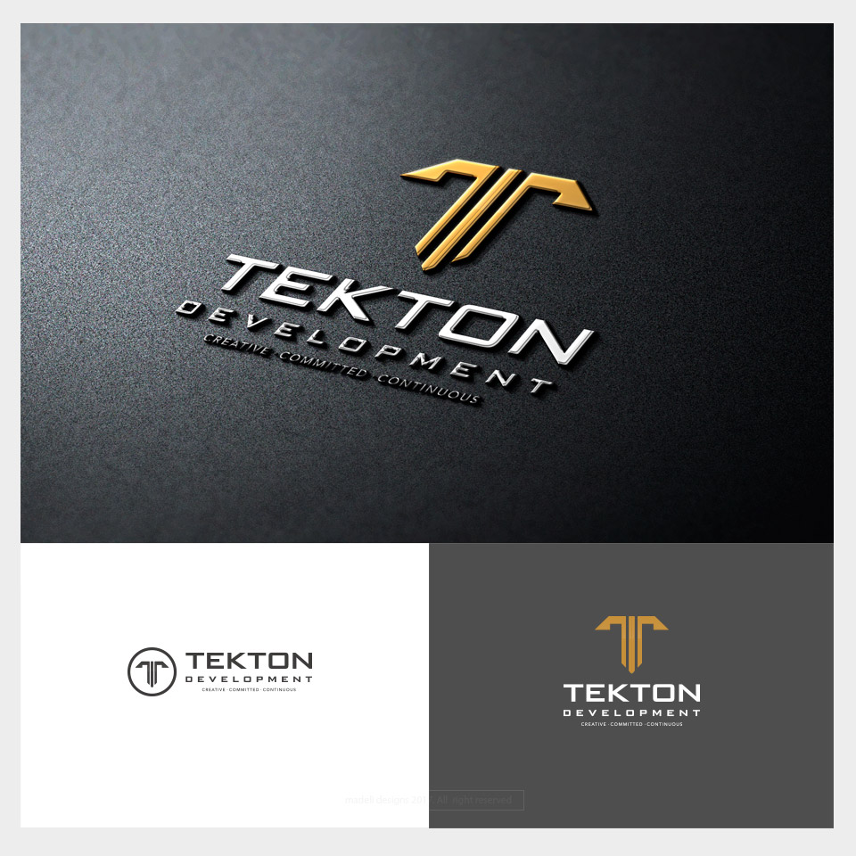Diseño de Logo por madeli para Tekton Development | Diseño: #16018469