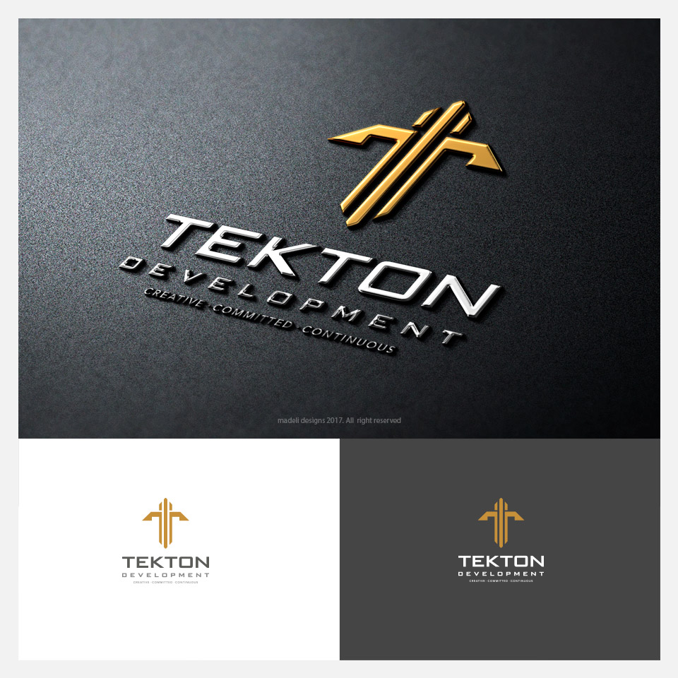 Diseño de Logo por Alex Martin para Tekton Development | Diseño #16322549