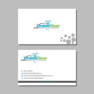 Business Card Design by ankurvats for Xtreme Carpet and Tile Cleaning | Design: #11615437