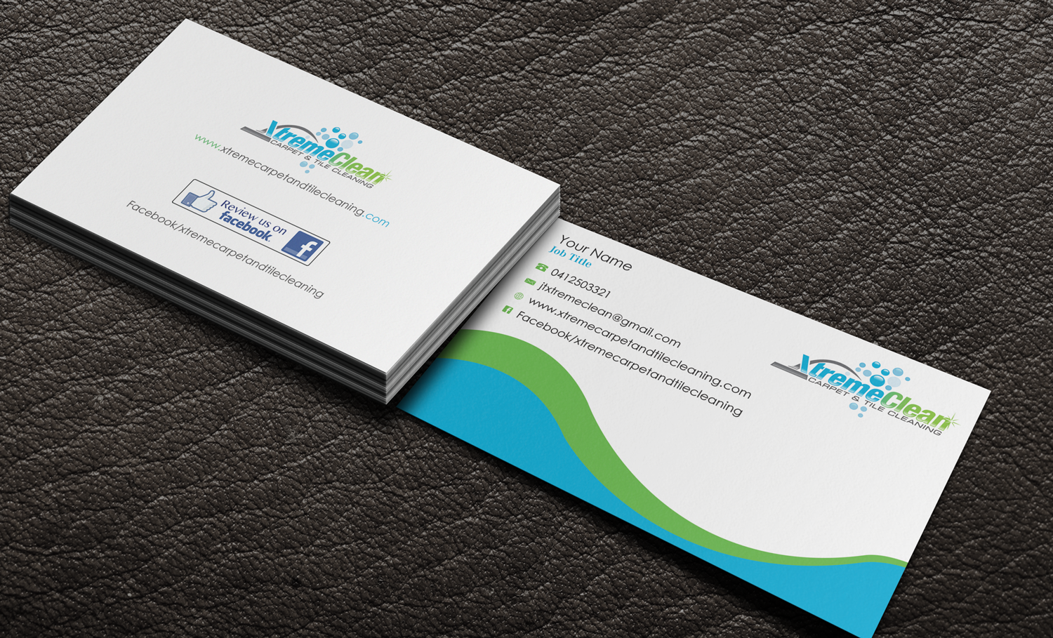Business Card Design by Riz' for Xtreme Carpet and Tile Cleaning | Design #11613631