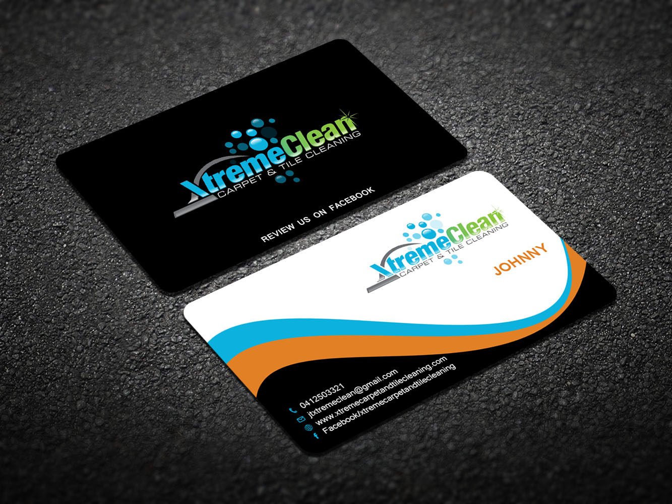 Business Card Design by Verified artistry (Design garden) for Xtreme Carpet and Tile Cleaning | Design #11631493