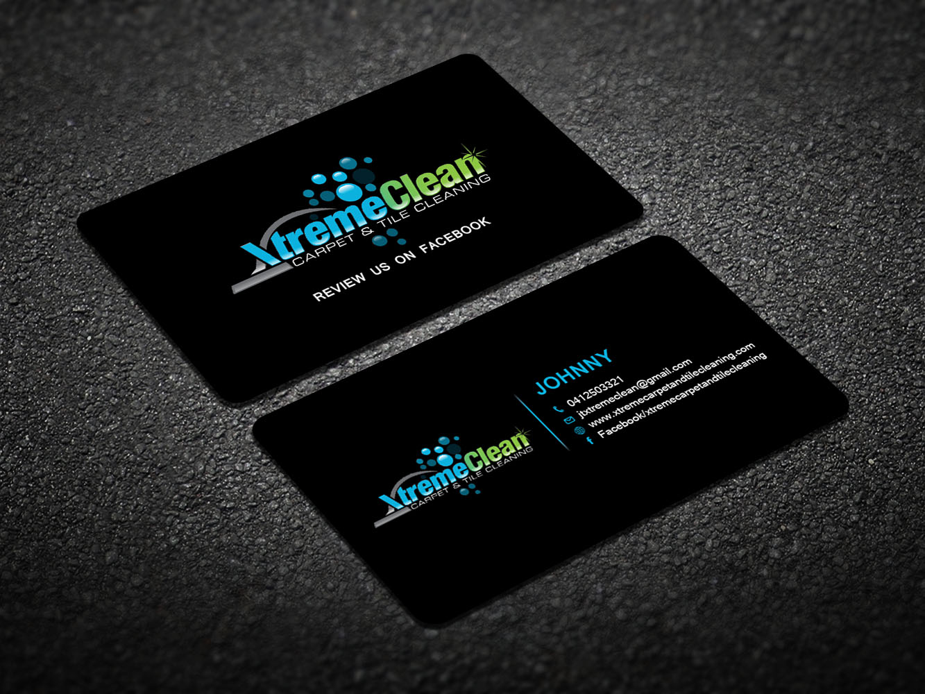 Diseño de Tarjeta de Presentación por Verified artistry (Design garden) para Xtreme Carpet and Tile Cleaning | Diseño #11631499