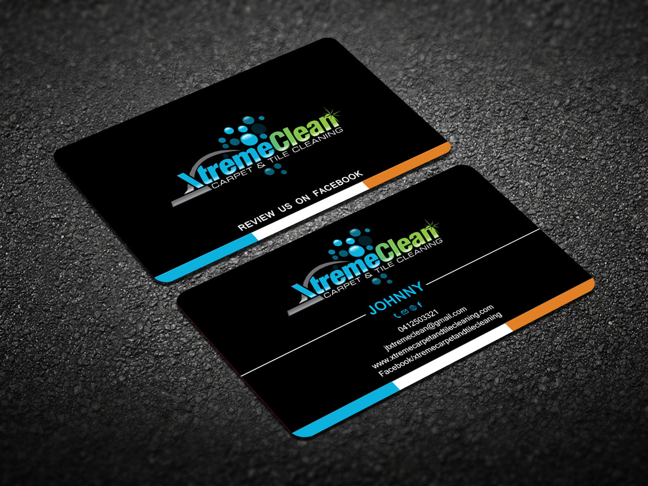 Business Card Design by Verified artistry (Design garden) for Xtreme Carpet and Tile Cleaning | Design #11631506