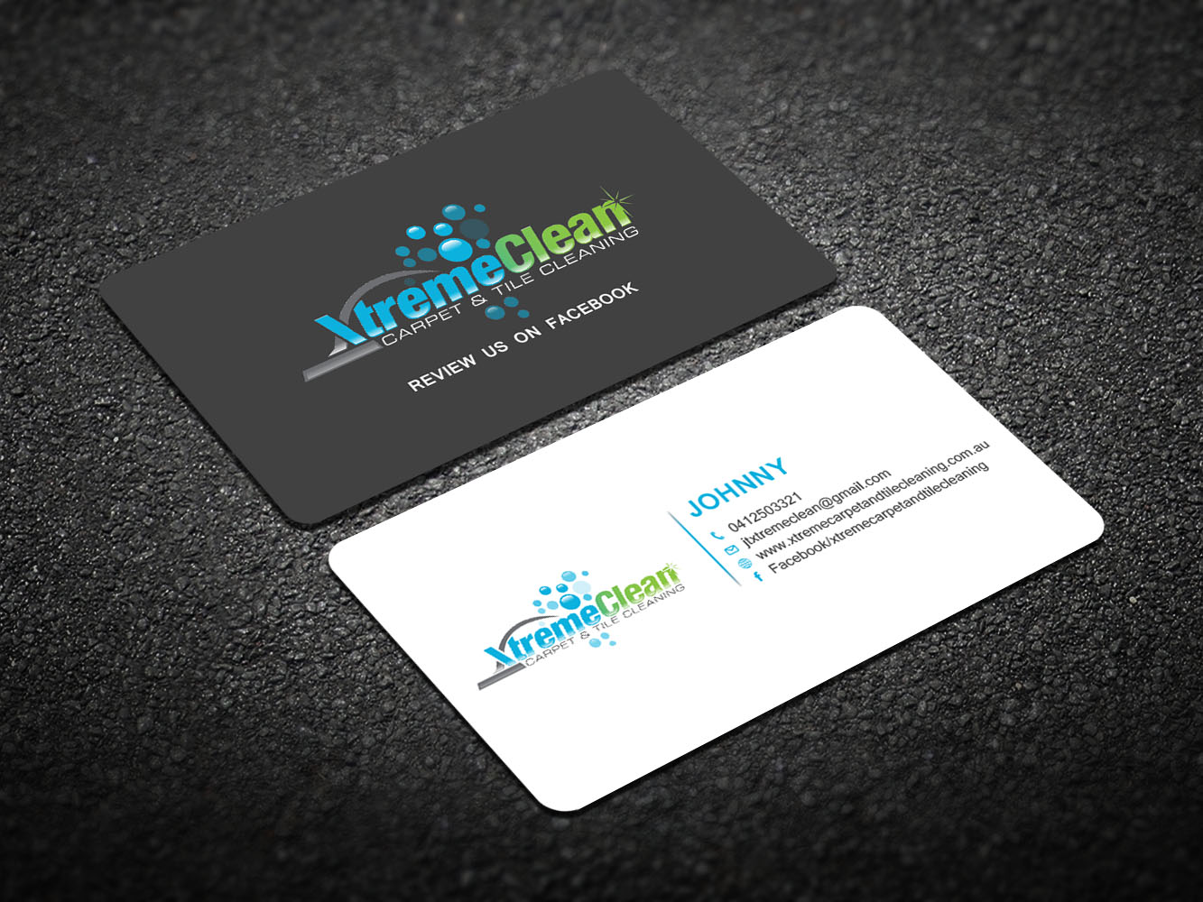 Business Card Design by Verified artistry (Design garden) for Xtreme Carpet and Tile Cleaning | Design #11653445