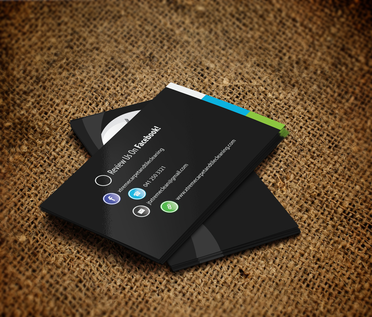 Business Card Design by JK18 for Xtreme Carpet and Tile Cleaning | Design #11620150