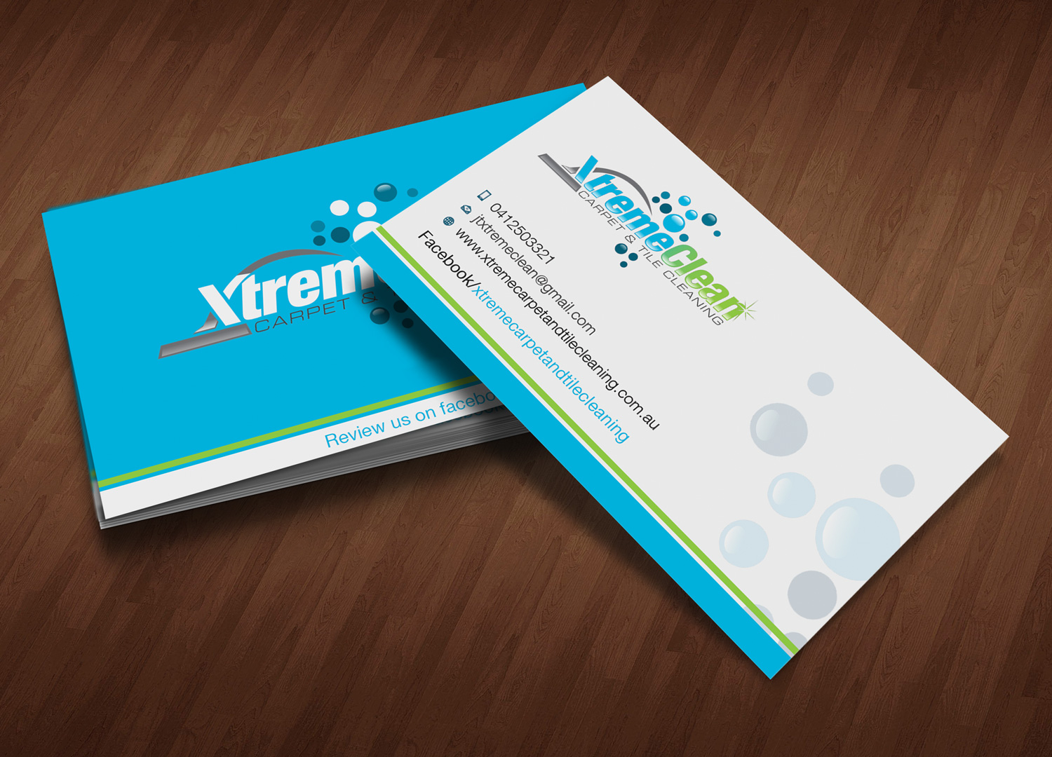 Business Card Design by Bran Design for Xtreme Carpet and Tile Cleaning | Design #11658784