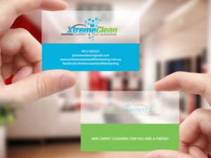 Business Card Design by Creations Box 2015 for Xtreme Carpet and Tile Cleaning | Design: #11618285