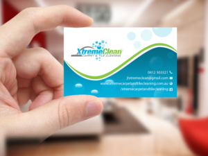 Business Card Design by Creations Box 2015 for Xtreme Carpet and Tile Cleaning | Design: #11618308