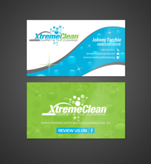 Business Card Design by chandrayaan.creative for Xtreme Carpet and Tile Cleaning | Design: #11646136