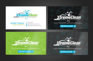Business Card Design by chandrayaan.creative for Xtreme Carpet and Tile Cleaning | Design: #11646875