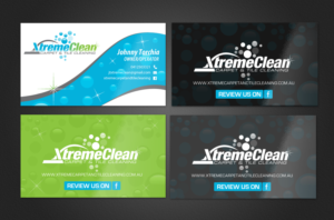 Business Card Design by chandrayaan.creative for Xtreme Carpet and Tile Cleaning | Design: #11646880