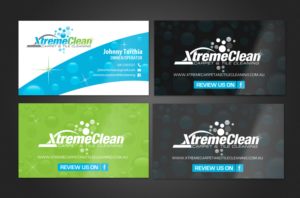 Business Card Design by chandrayaan.creative for Xtreme Carpet and Tile Cleaning | Design: #11646883