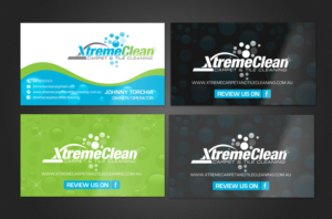 Business Card Design by chandrayaan.creative for Xtreme Carpet and Tile Cleaning | Design: #11646885