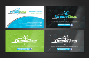 Business Card Design by chandrayaan.creative for Xtreme Carpet and Tile Cleaning | Design: #11655065