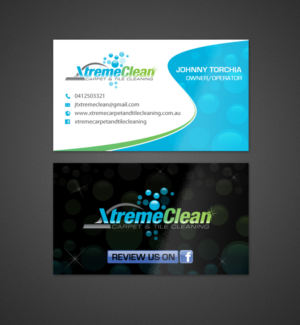 Business Card Design by chandrayaan.creative for Xtreme Carpet and Tile Cleaning | Design: #11655073