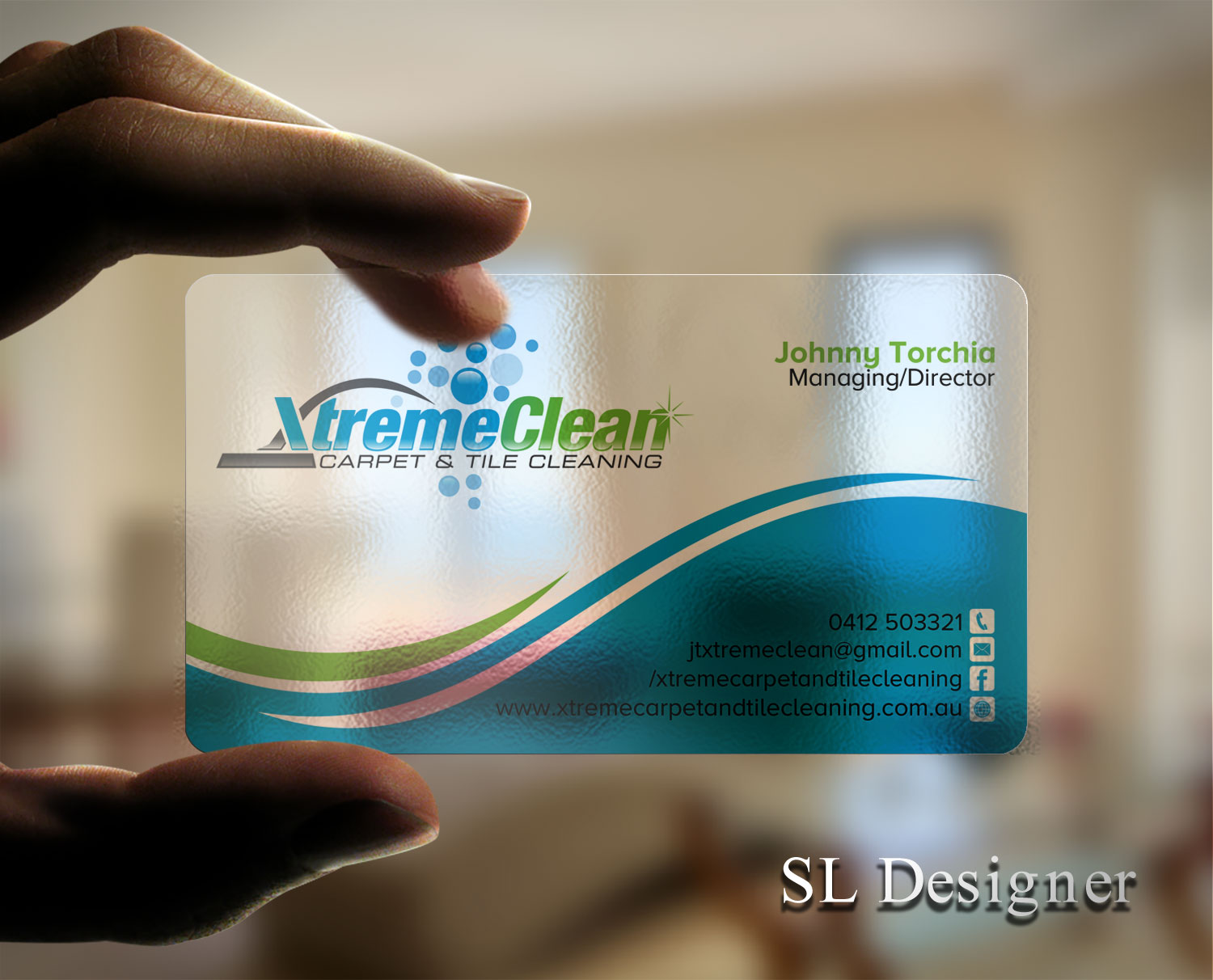 Business Card Design by SL Designer for Xtreme Carpet and Tile Cleaning | Design #11610522