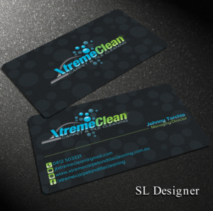 Diseño de Tarjeta de Presentación por SL Designer para Xtreme Carpet and Tile Cleaning | Diseño: #11610525