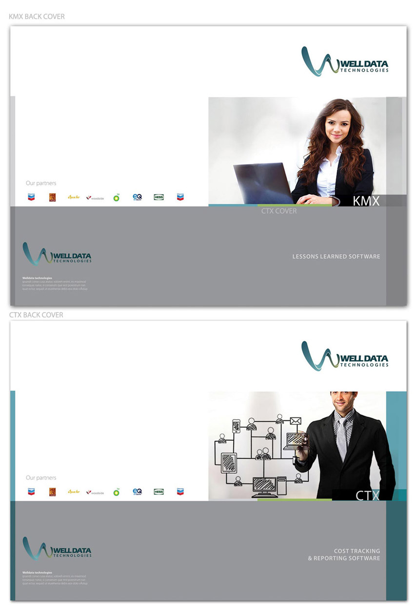 Brochure Design by san011 for Well Data Technologies | Design #2410315