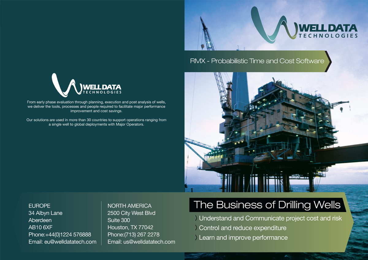 Brochure Design by sathiyamurthy for Well Data Technologies | Design #2400575