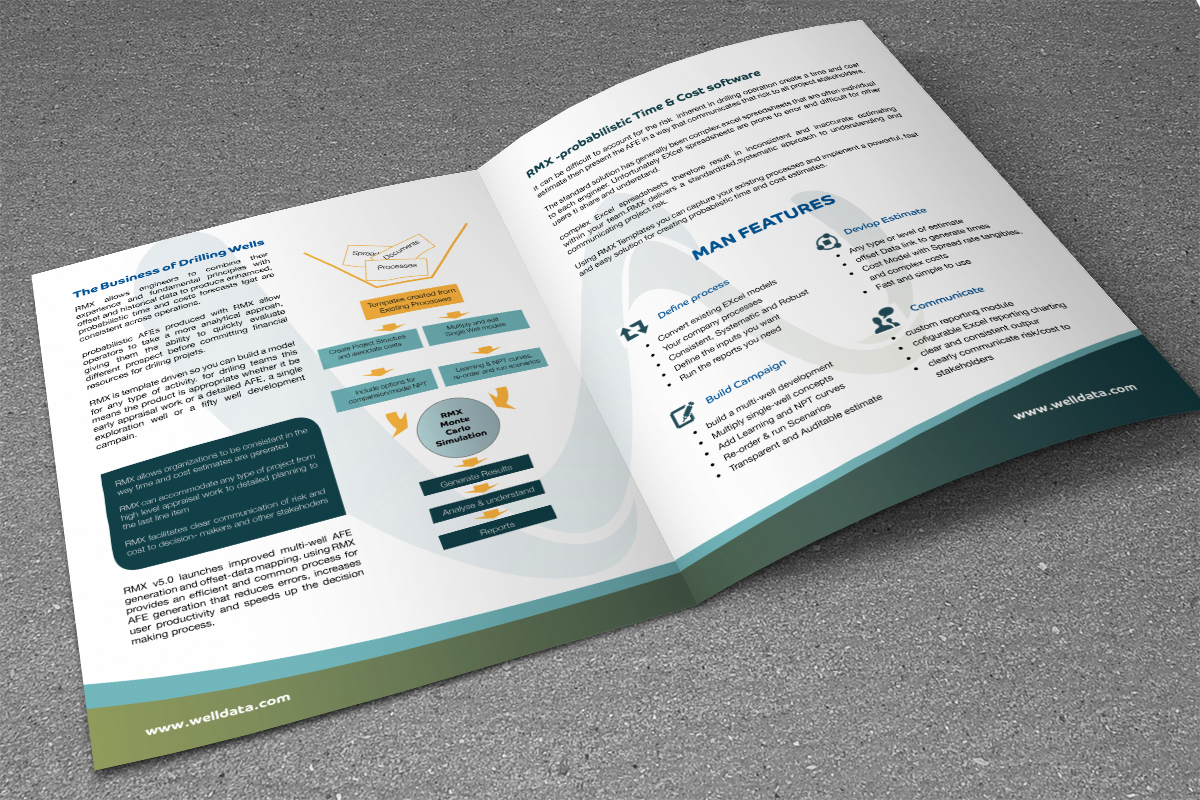 Brochure Design by Mulugeta for Well Data Technologies | Design #2410101