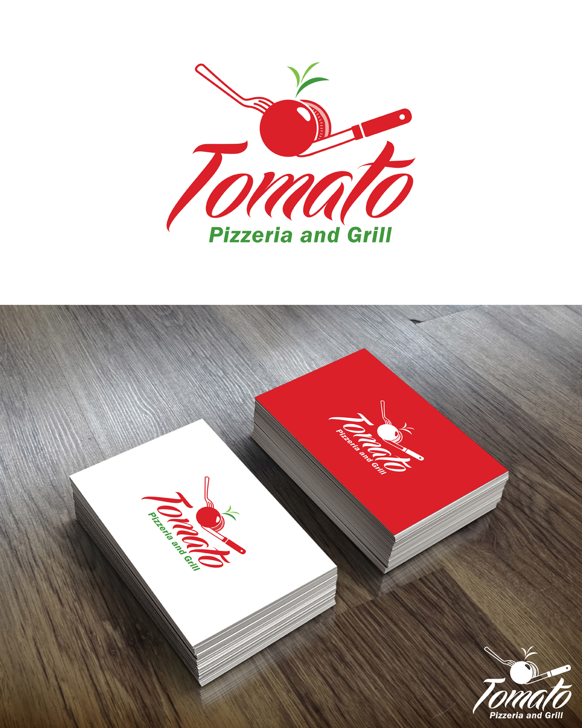 Logo Design by MoonFeather for tomato | Design #11630328