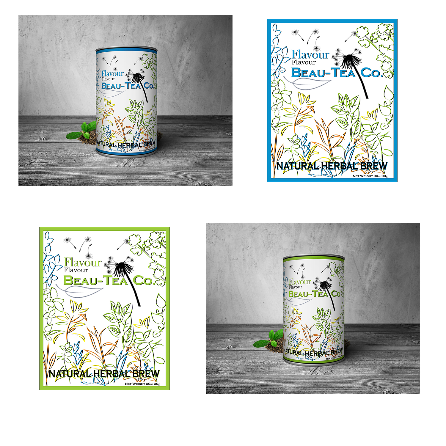 Verpackungs-Design von Chromax8 für Beautea | Design #12607168