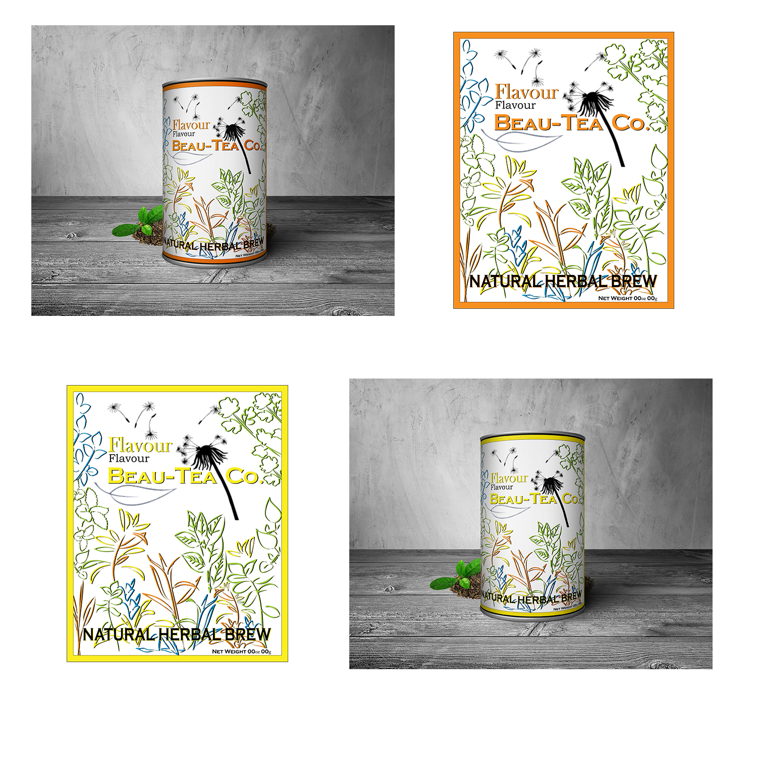 Verpackungs-Design von Chromax8 für Beautea | Design #12607170