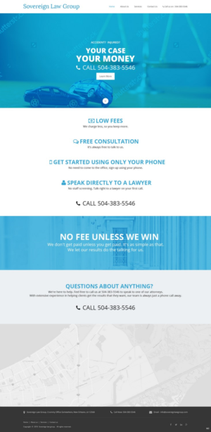 Web Design by pb for this project | Design: #11617399