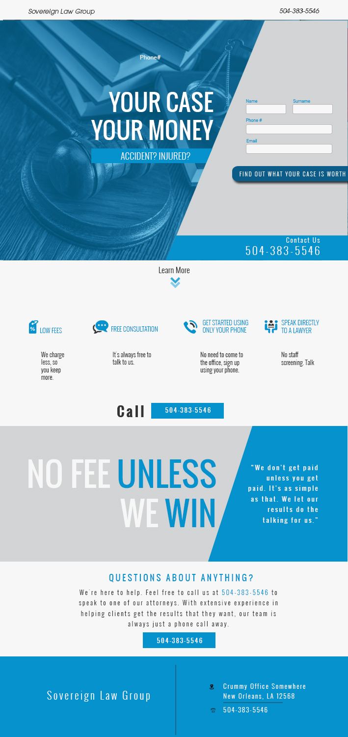 Web Design by ClarkCalina for this project | Design #11683544