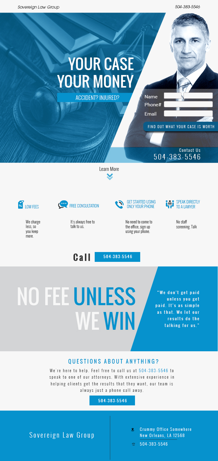 Web Design by ClarkCalina for this project | Design #11683545