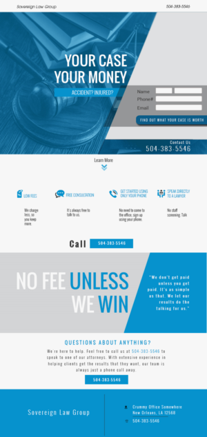 Web-Design von ClarkCalina für dieses Projekt | Design: #11696759