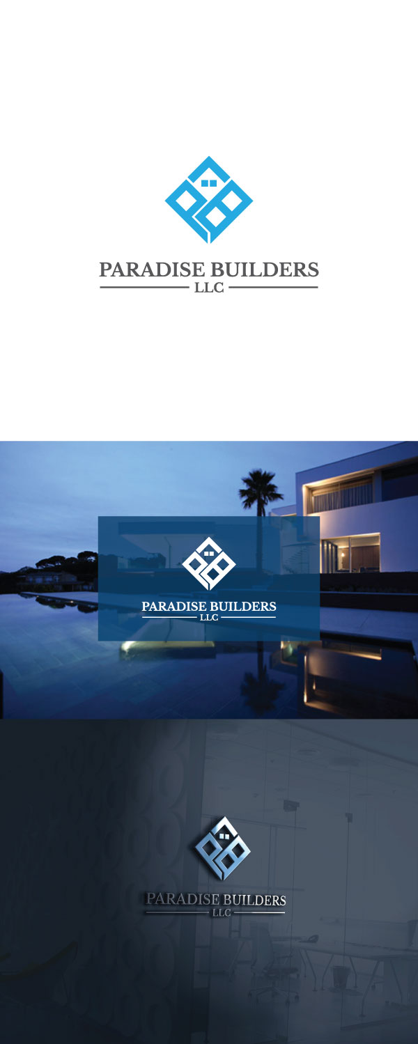 Logo Design by macadesign for Paradise Builders | Design #11671588
