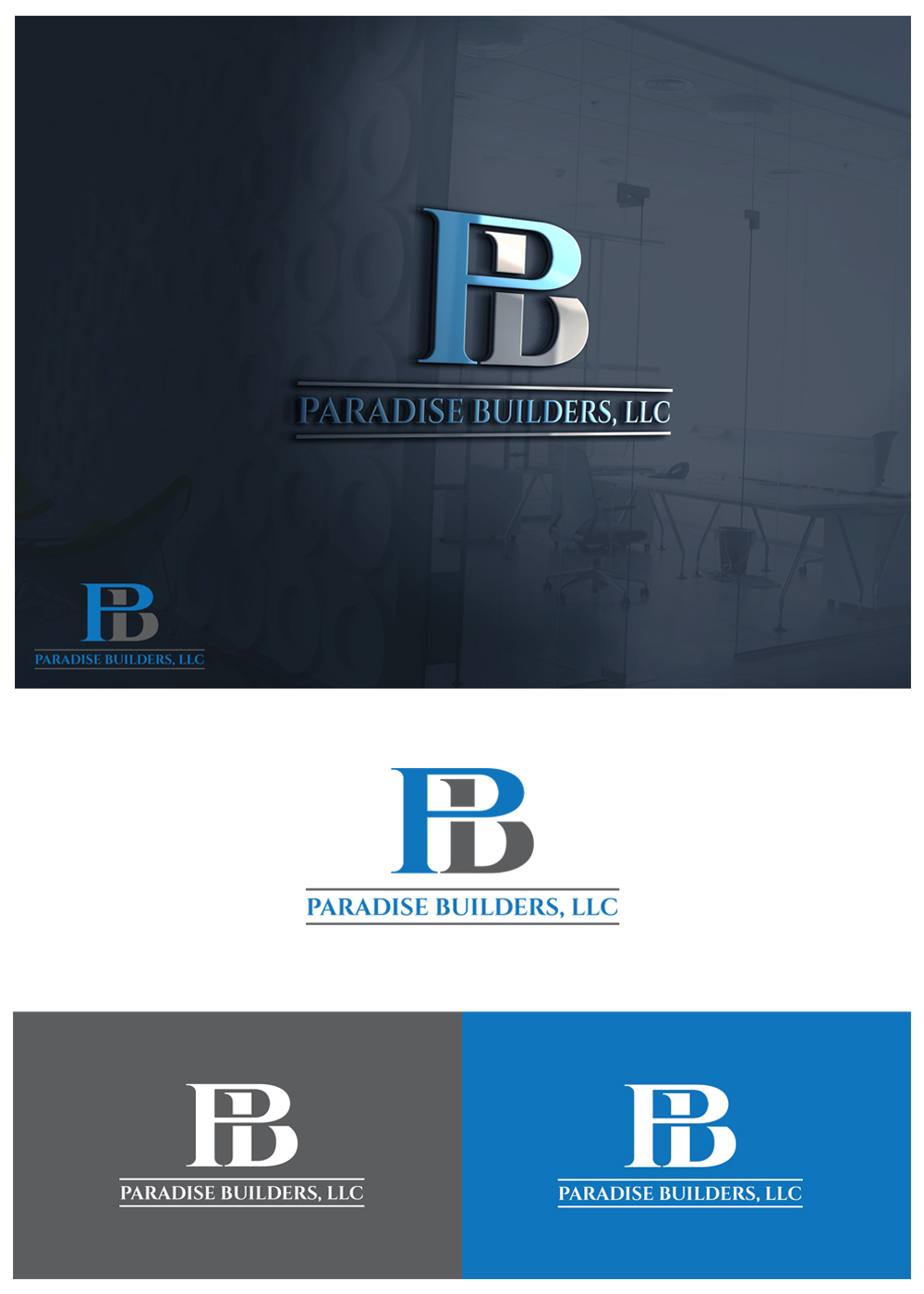 Logo Design by goranvisnjic82 for Paradise Builders | Design #11627422