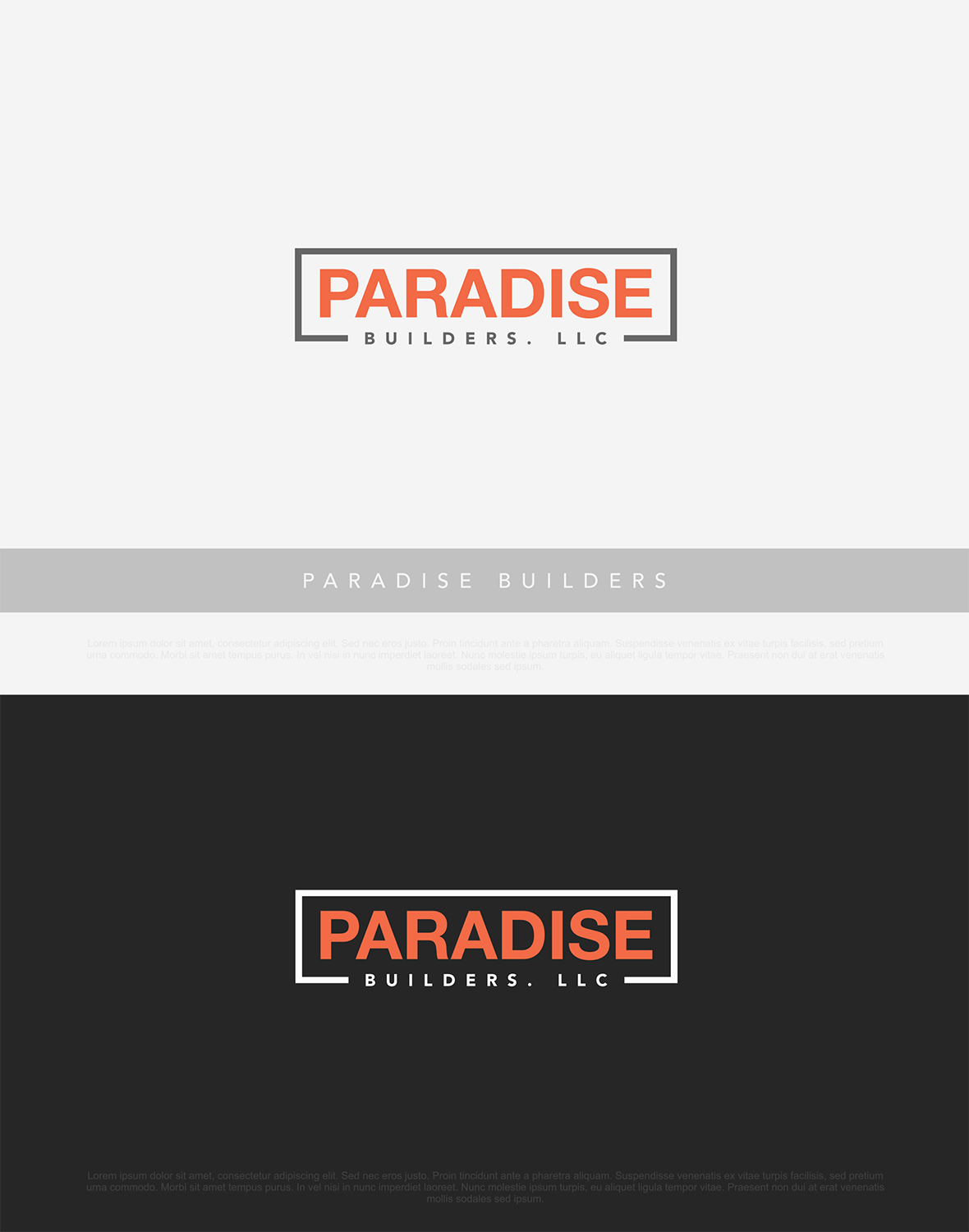 Logo Design by Artnymore for Paradise Builders | Design #11696591