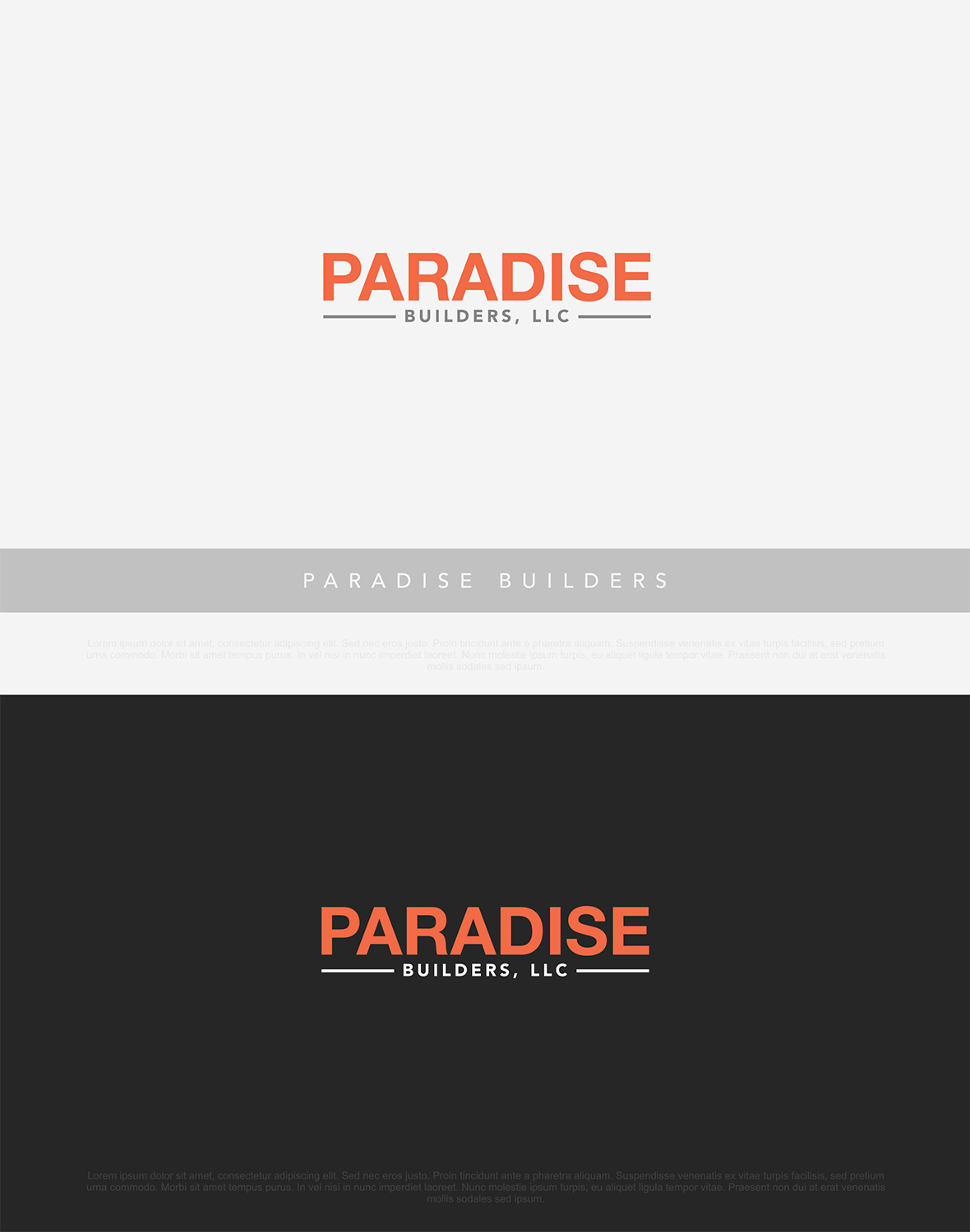 Logo Design by Artnymore for Paradise Builders | Design #11696726