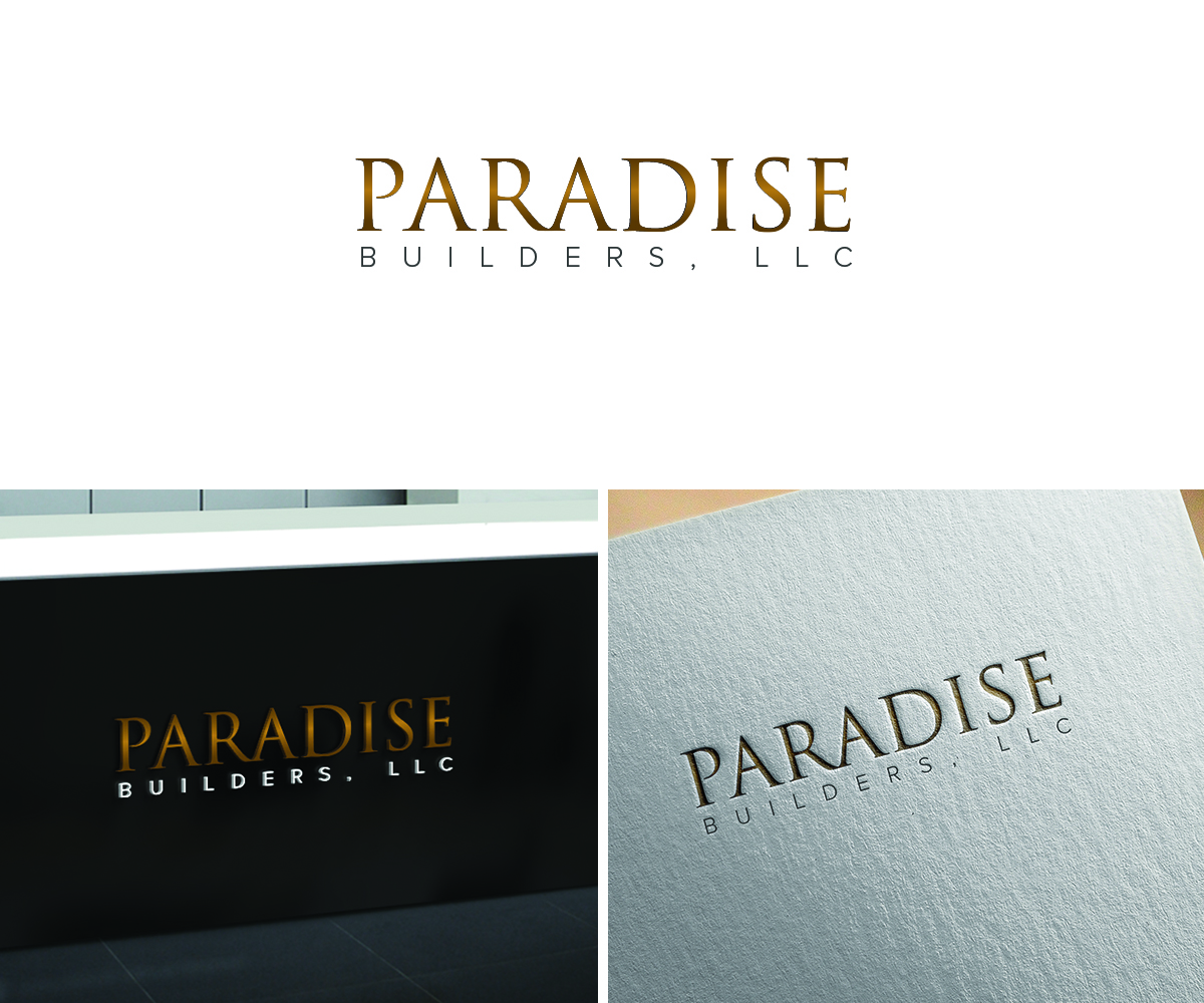 Logo Design by eMARK for Paradise Builders | Design #11649892