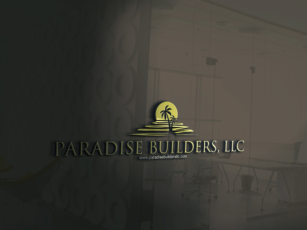 Logo Design by R.Bello for Paradise Builders | Design #11680055