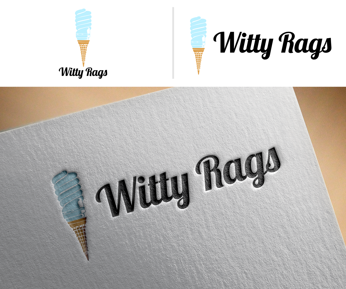 Logo Design by Renen for Witty Rags | Design #11728872