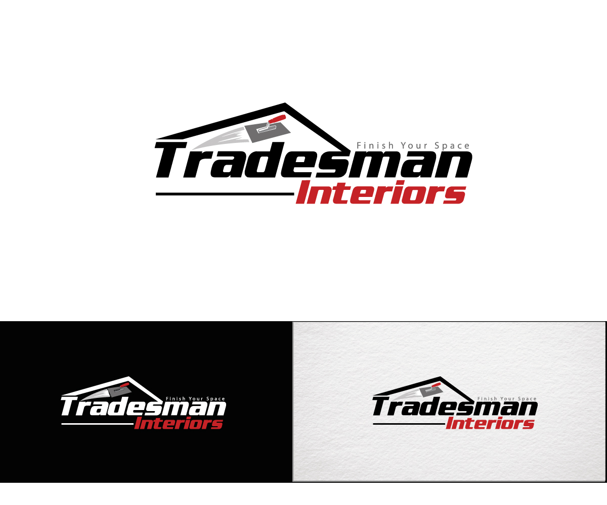 Logo Design by e-graphics for Tradesman Drywall | Design #11612566