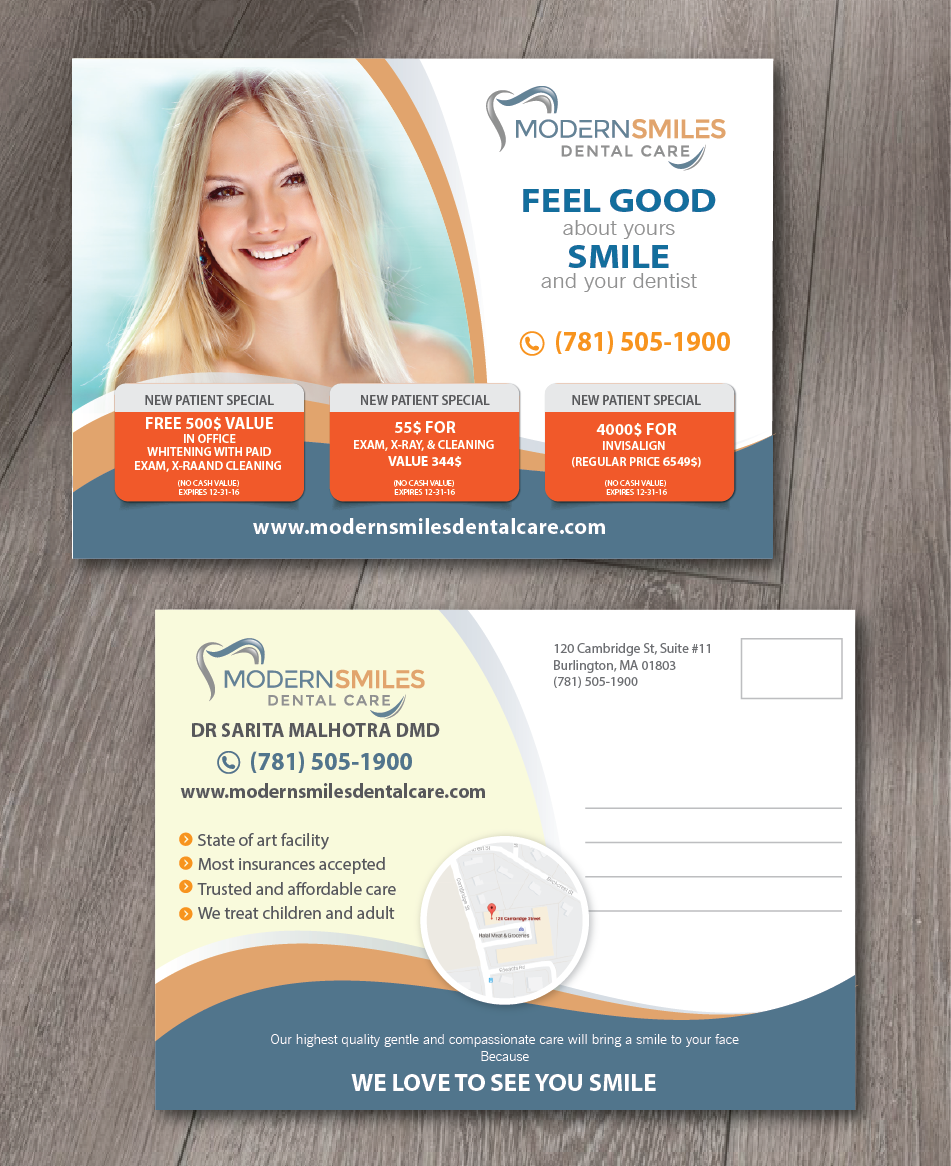 Postcard Design by alex989 for this project | Design #11754328