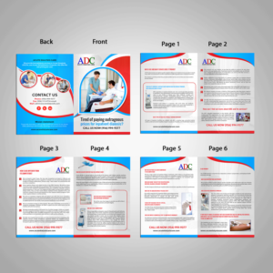 Brochure Design by debdesign for Acute Dialysis Care | Design: #11657079