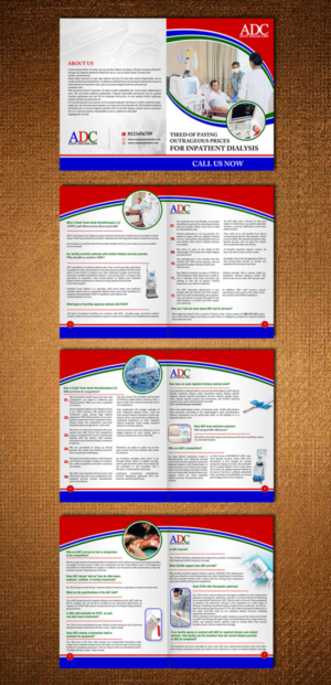 Brochure Design by creative.bugs for Acute Dialysis Care | Design: #11656984