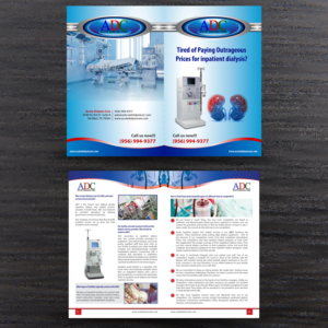 Brochure Design by CreativeTrends for Acute Dialysis Care | Design: #11710120