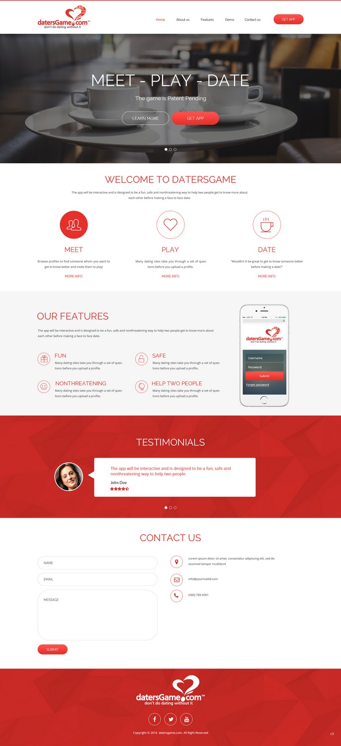 dating web design Offers professional dating website design and development services dating website design and development suggests an attractive front end design and a professional backend programming. dating web design Offers professional dating website design and development services dating website design and development suggests an attractive front end design and a professional backend programming.