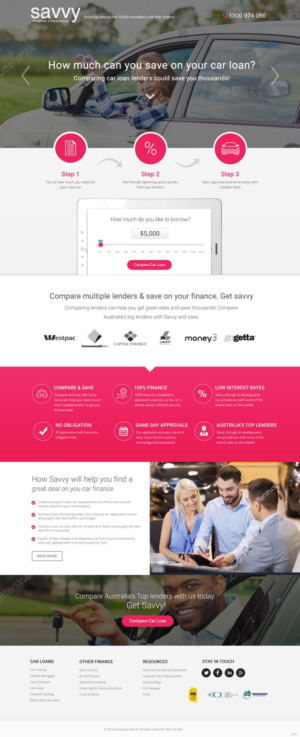 Landing Page Design by pb for this project | Design: #11643901